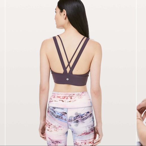 Lululemon Pushing Limits Bra Cyber C/D 6 - Picture 2 of 5